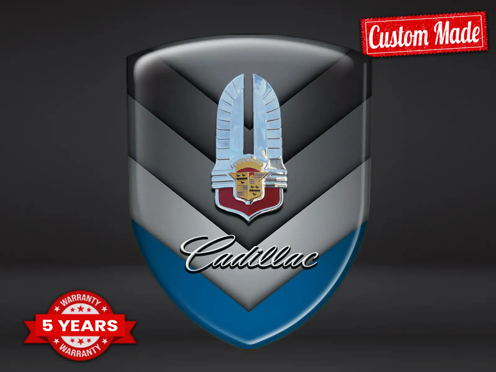 Cadillac Heckscheibenaufkleber Modern Max Stilvoll Langlebig Pro